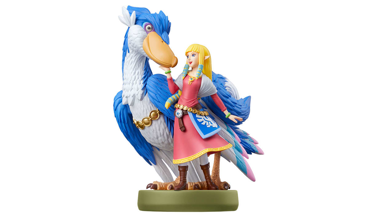 Zelda And Loftwing The Legend Of Zelda Skyward Sword Hd Amiibo Nintendo Official Site