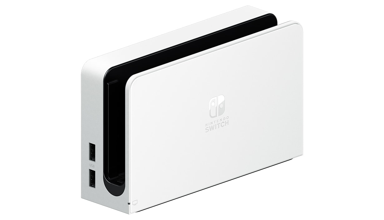 Dock oled model white nintendo