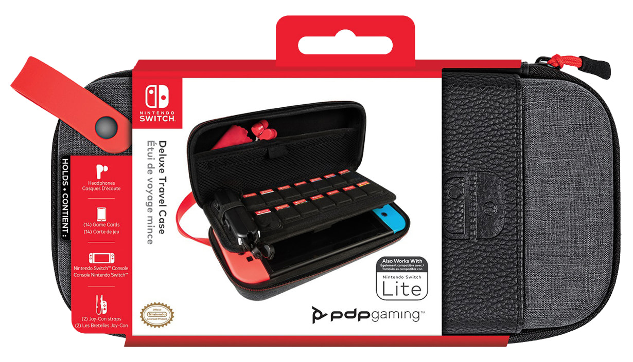 switch deluxe travel case elite for nintendo switch