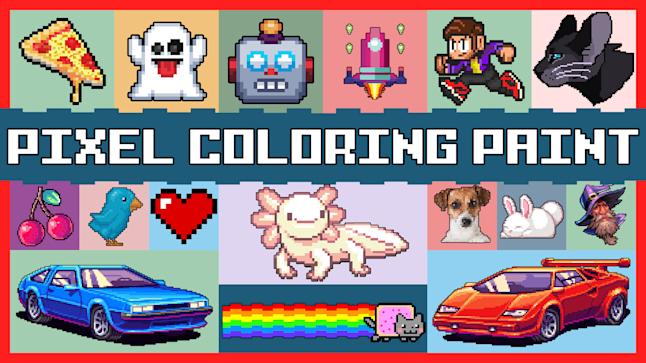 Pixel Coloring Paint