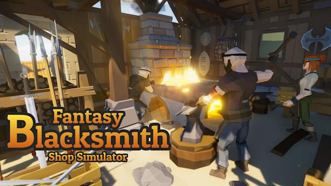 Fantasy Blacksmith Shop Simulator