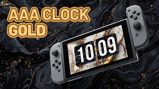 AAA Clock Gold