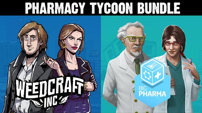Pharmacy Tycoon Bundle: Weedcraft Inc & Big Pharma