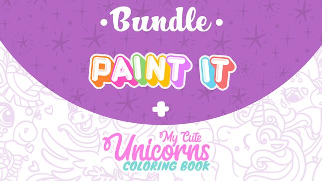 Paint it + My Cute Unicorns Bundle