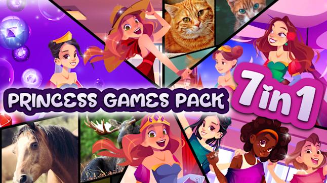 PRINCESS GAMES PACK: 7 in 1!