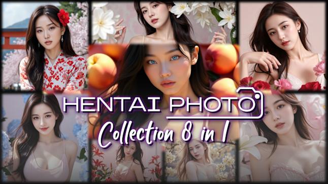 Hentai Photo Collection 8 in 1