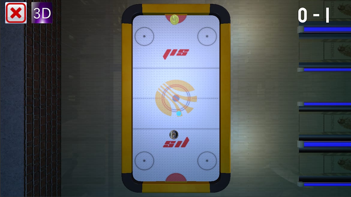 3D 空气曲棍-3D Air Hockey -游戏截图-好玩游戏库