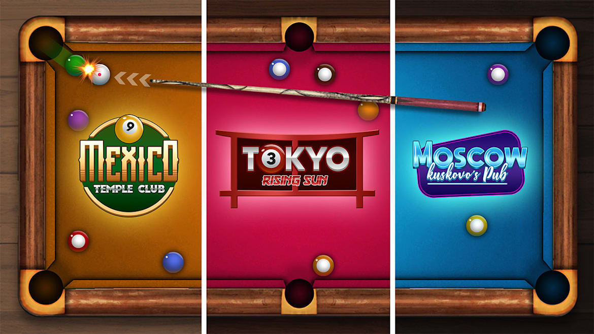 热血桌球-8 Ball Clash-游戏截图-好玩客