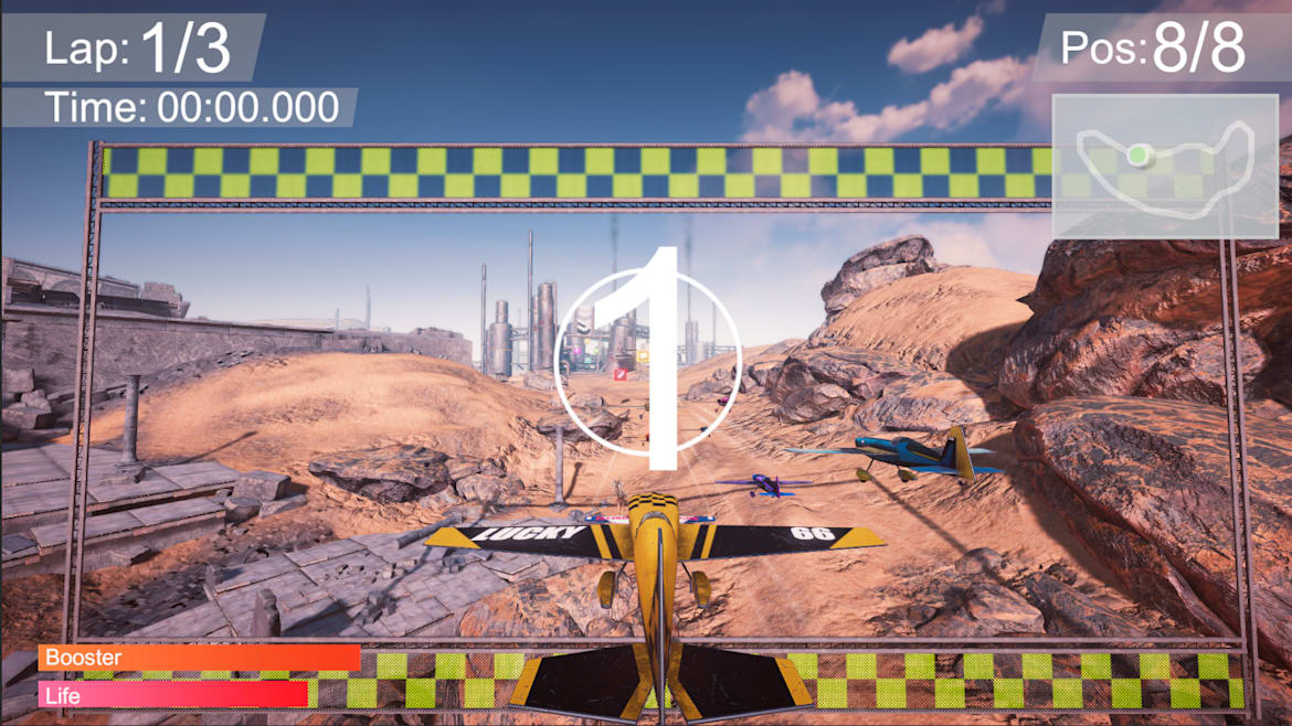 空中特技竞速-Air Stunt Racing -游戏截图-好玩游戏库