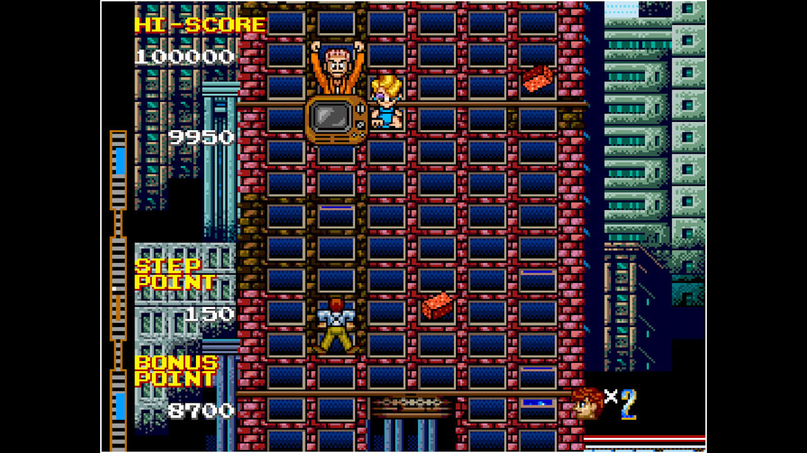 街机博物馆：疯狂爬梯者 2-Arcade Archives: CRAZY CLIMBER2  -游戏截图-好玩客