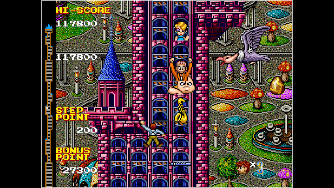 街机博物馆：疯狂爬梯者 2-Arcade Archives: CRAZY CLIMBER2  -游戏截图-好玩客