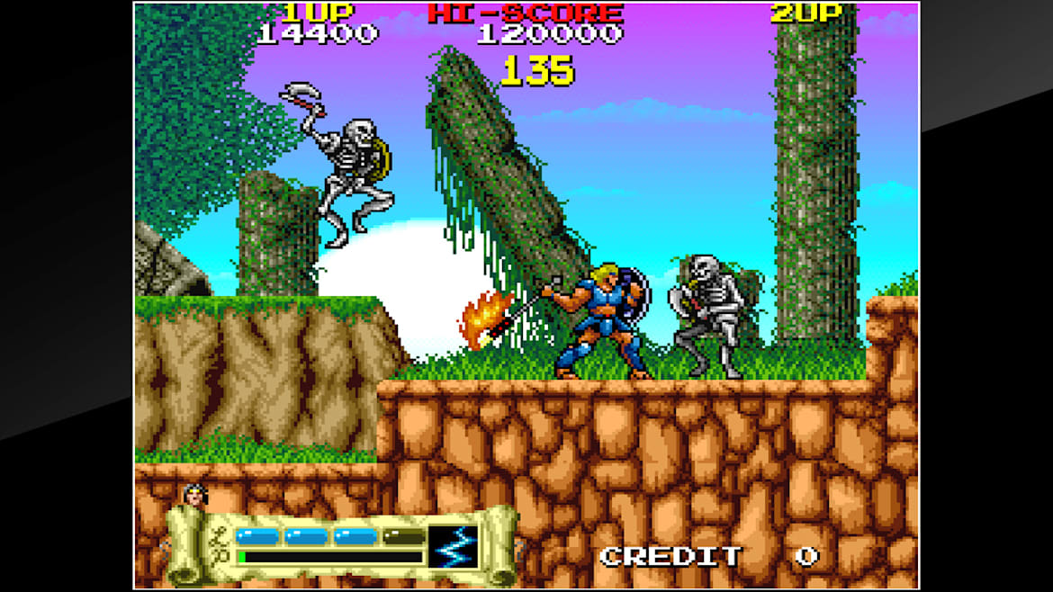 街机博物馆：战王之王-Arcade Archives: The Astyanax -游戏截图-好玩游戏库