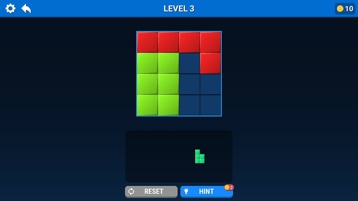 益智拼方块-Blocky Puzzle  -游戏截图-好玩客