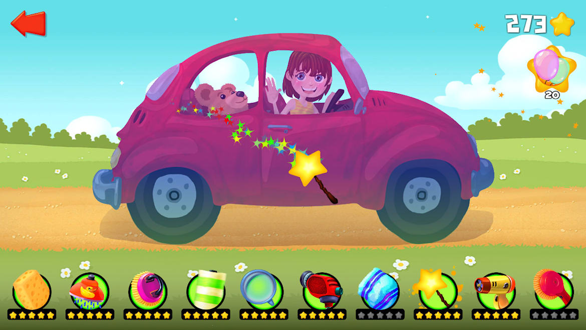 洗车 - 幼儿和儿童的汽车和卡车车库游戏-Car Wash: Cars & Trucks Garage Game for Toddlers & Kids-游戏截图-好玩客