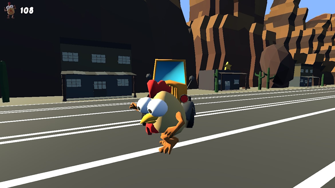 路上的小鸡-Chickens on the Road-游戏截图-好玩客