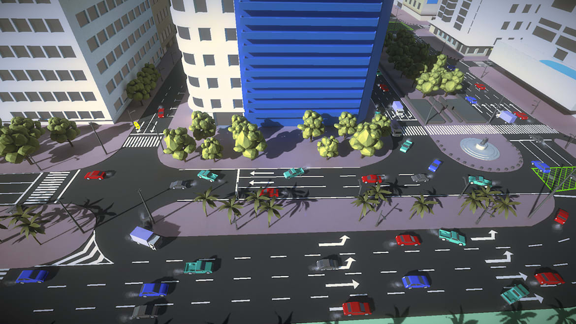 路口撞车-Crossroad crash  -游戏截图-好玩客