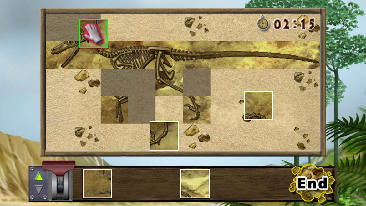恐龙化石拼图-Dinosaur Fossil Puzzles  -游戏截图-好玩客
