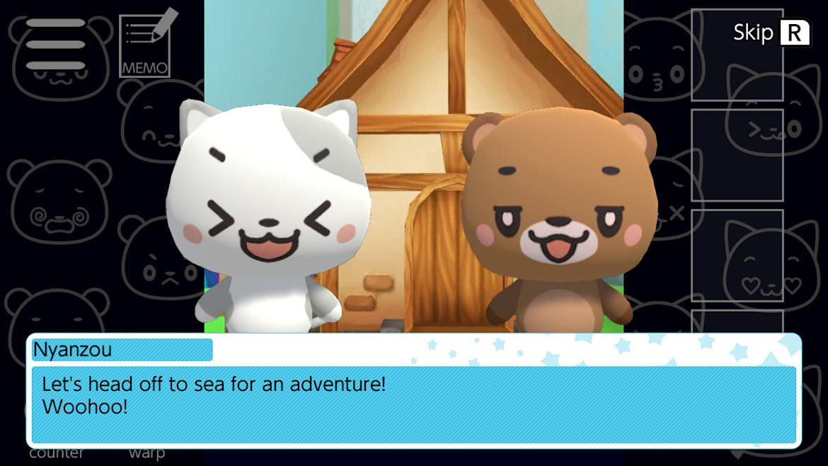 逃离荒岛-Escape From a Deserted Island: The Adventures of Nyanzou &amp; Kumakichi  -游戏截图-好玩客