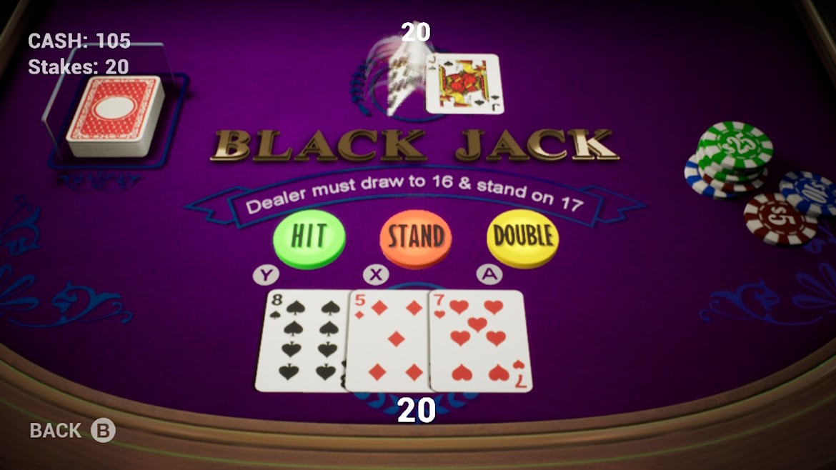 纯粹 21 点-Just Black Jack -游戏截图-好玩游戏库