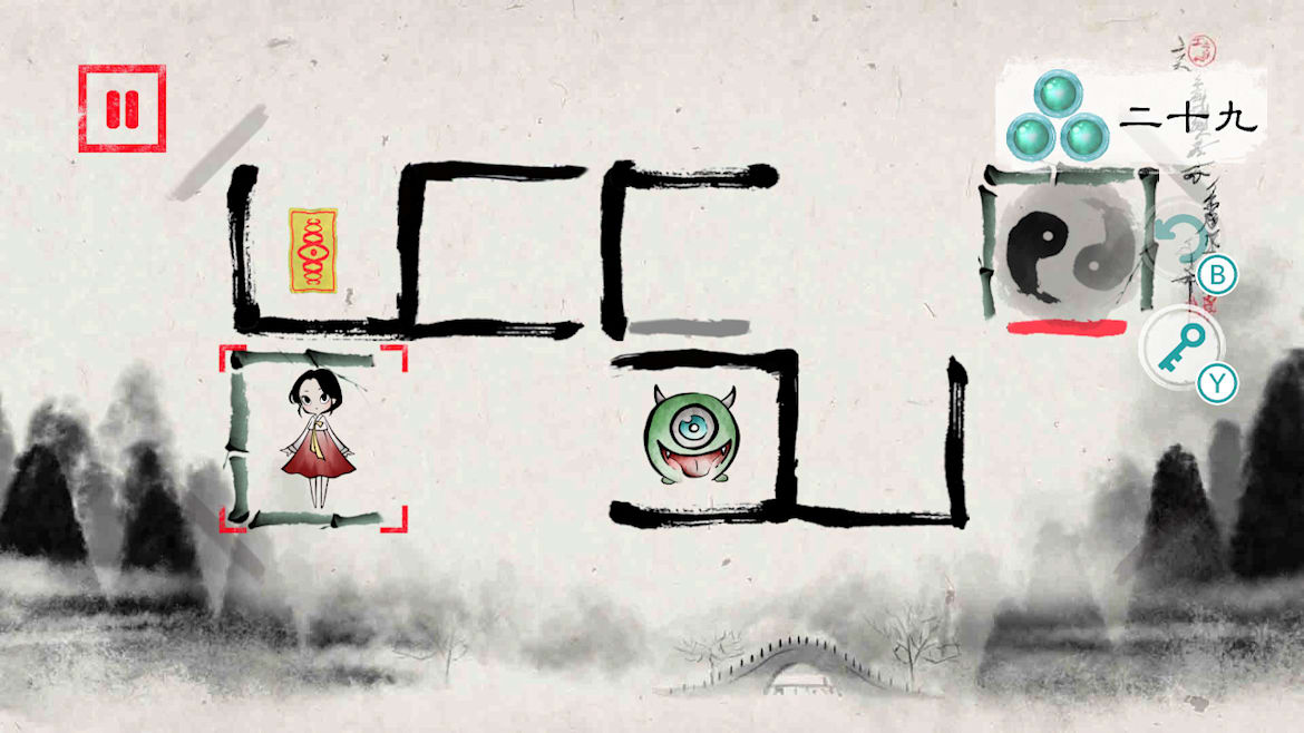 林恩，在拼图上画的女孩-Lynn, The Girl Drawn On Puzzles-游戏截图-好玩游戏库