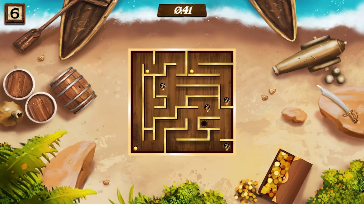 海盗宝藏：迷宫岛  -Pirate Treasure: Island of Mazes-游戏截图-好玩客