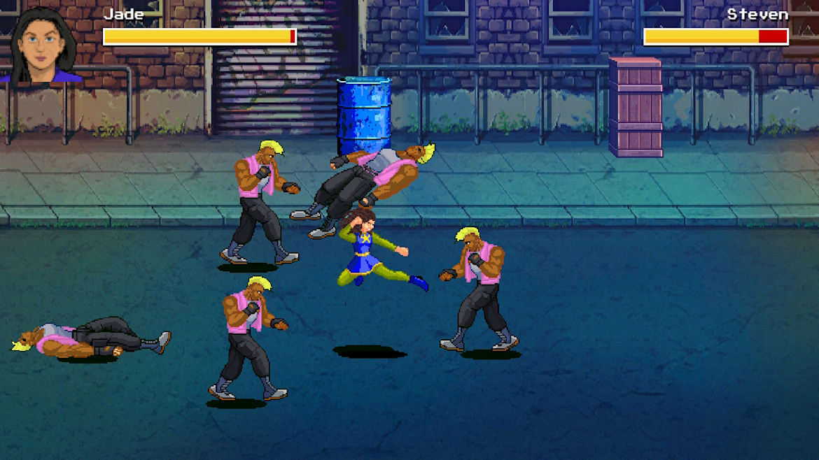 复古格斗 - 龙的复仇-Retro Fighter - Dragon's Revenge -游戏截图-好玩游戏库