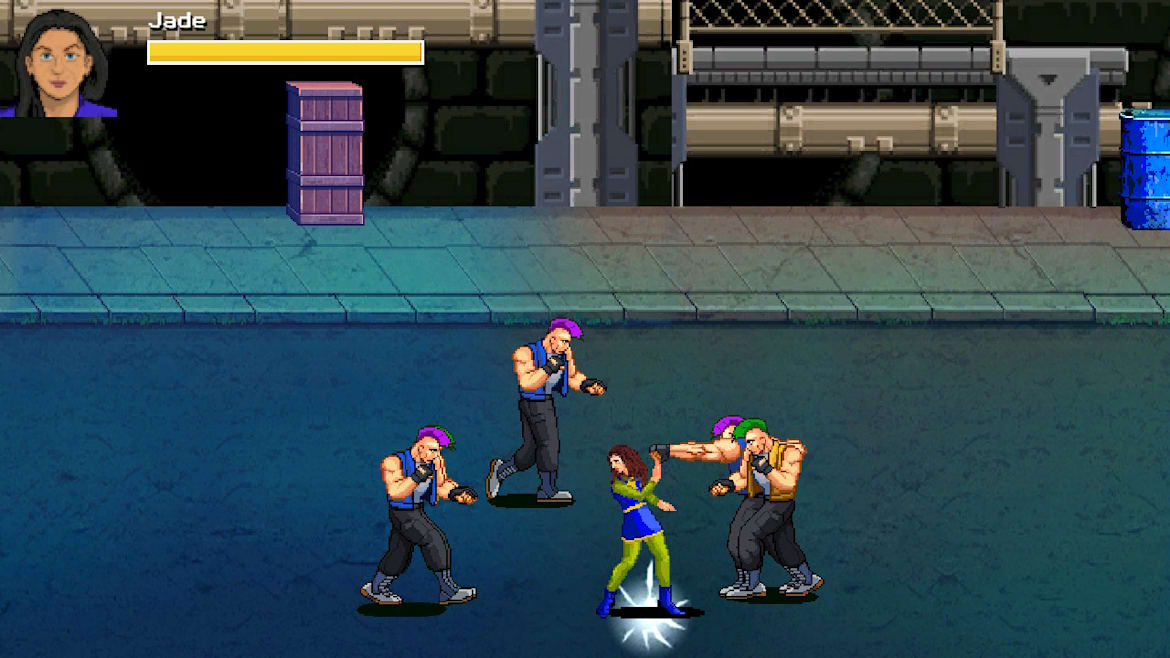 复古格斗 - 龙的复仇-Retro Fighter - Dragon's Revenge -游戏截图-好玩游戏库