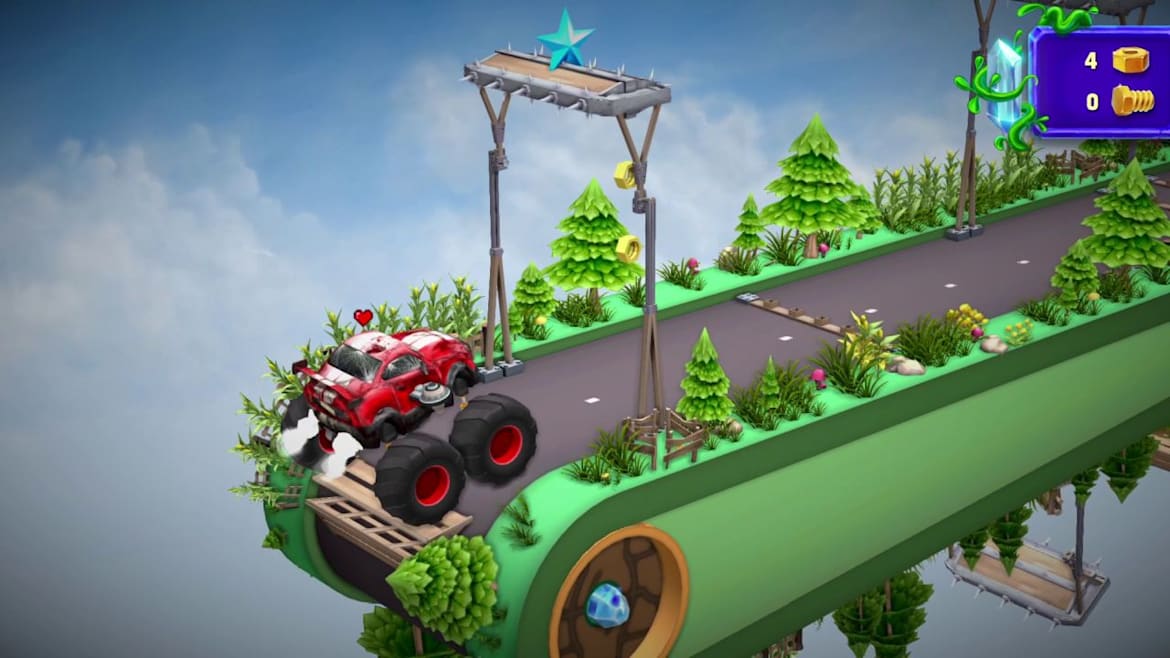 滚动的小车-Rolling Car-游戏截图-好玩客