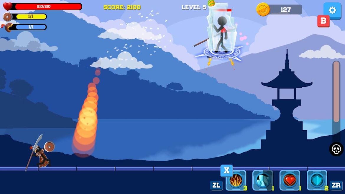 火柴人：远东之战-Stickman: Far East Battle  -游戏截图-好玩客