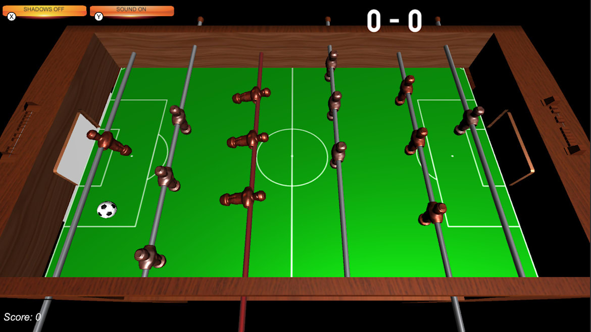 桌上足球-Table Soccer Foosball -游戏截图-好玩游戏库