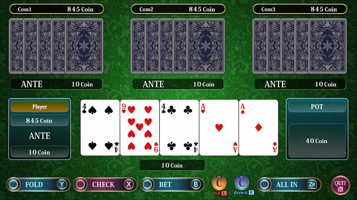 扑克游戏集合-THE Card: Poker, Texas hold 'em, Blackjack and Page One -游戏截图-好玩游戏库