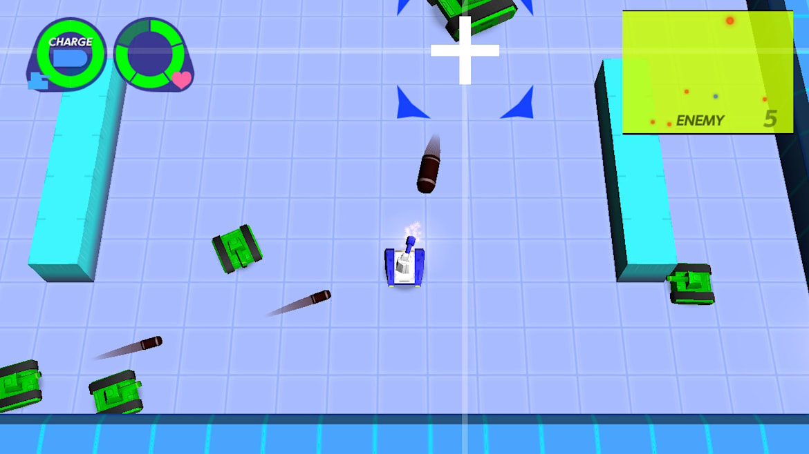 触摸对战战车 SP-Touch Battle Tank SP-游戏截图-好玩游戏库