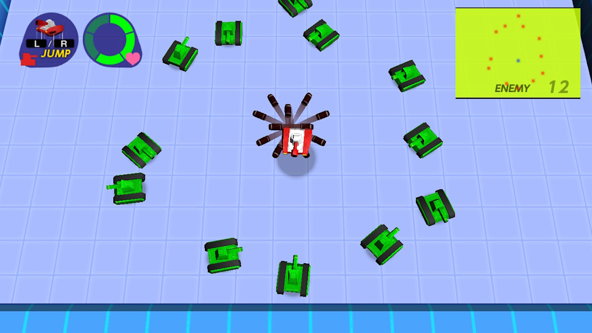 触摸对战战车 SP-Touch Battle Tank SP-游戏截图-好玩游戏库