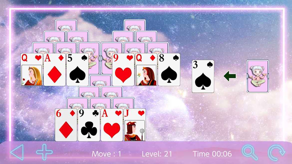 十二生肖三峰纸牌-Zodiac Tri Peaks Solitaire-游戏截图-好玩客