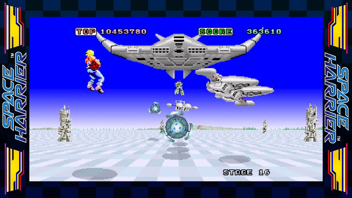 SEGA AGES 太空鹞-SEGA AGES Space Harrier -游戏截图-好玩游戏库