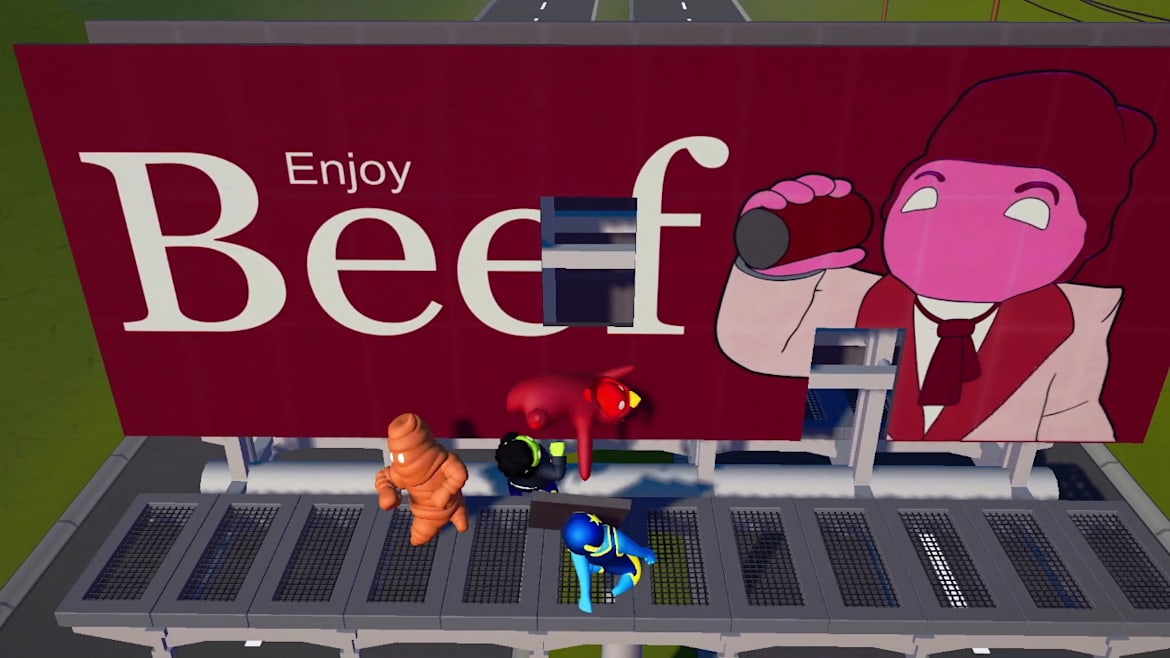 基佬大乱斗 -Gang Beasts-游戏截图-好玩客