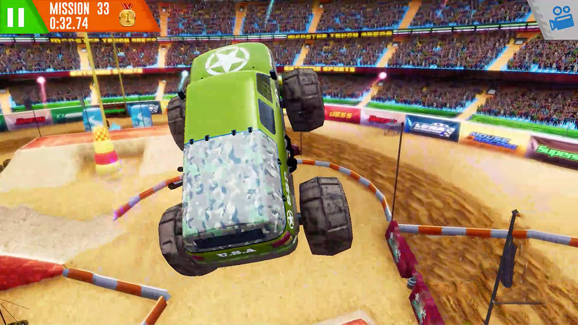 怪物卡车竞技场-Monster Truck Arena -游戏截图-好玩游戏库