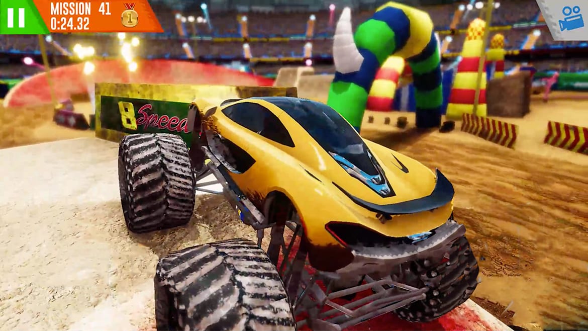 怪物卡车竞技场-Monster Truck Arena -游戏截图-好玩游戏库