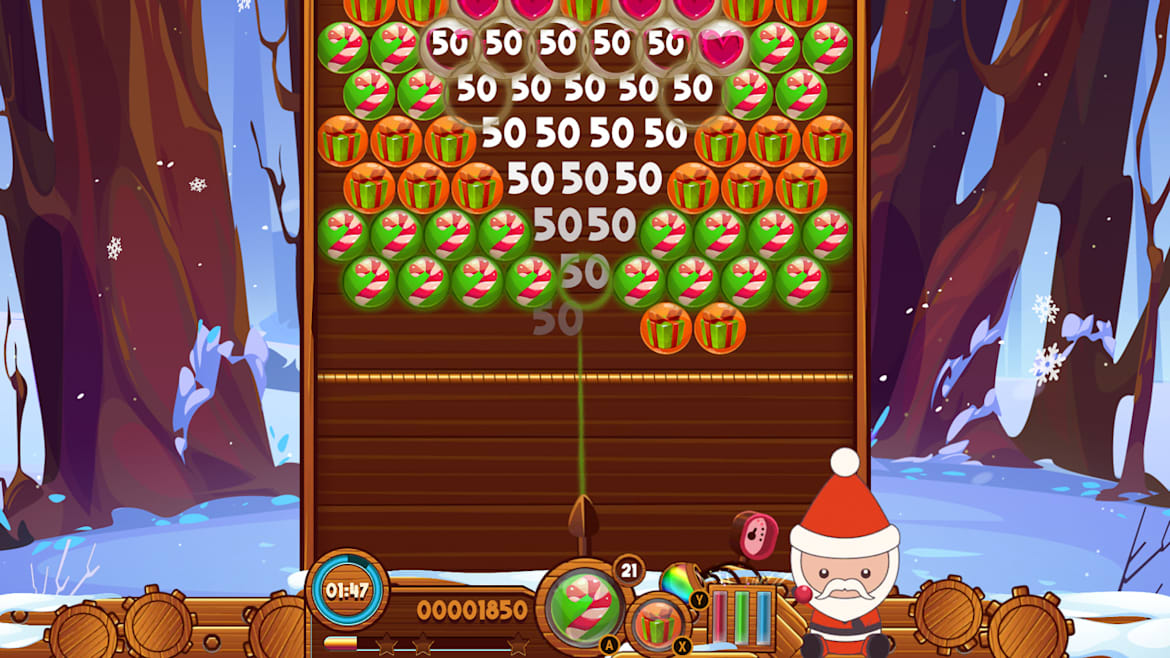 圣诞泡泡拼图-Christmas Bubble Puzzle-游戏截图-好玩客
