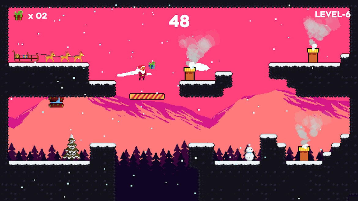 圣诞老人的烟囱探险-Santa's Chimney Quest-游戏截图-好玩游戏库