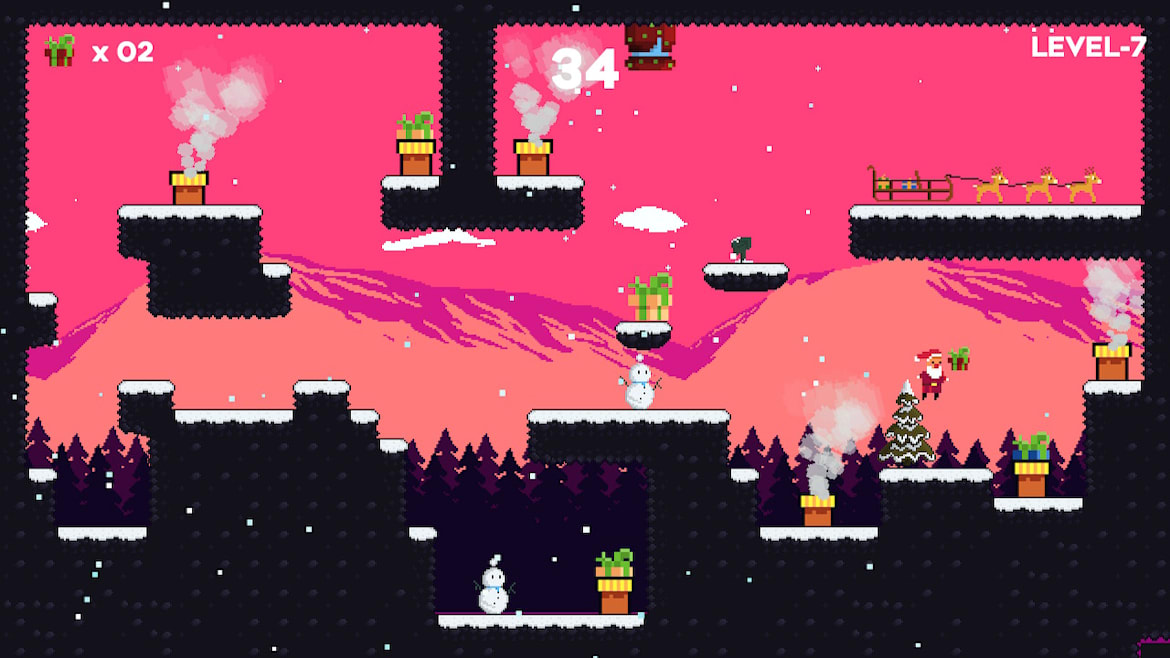 圣诞老人的烟囱探险-Santa's Chimney Quest-游戏截图-好玩游戏库