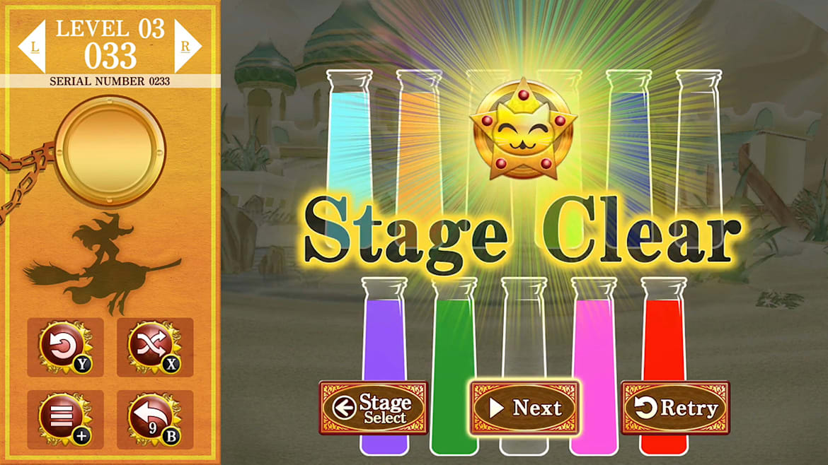 女巫的药水～水分类谜题～-Witch’s Potion ~ Water Sort Puzzle ~-游戏截图-好玩游戏库