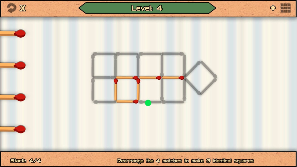 Matches Puzzle 2-Matches Puzzle 2: Classic Logic Arcade-游戏截图-好玩游戏库