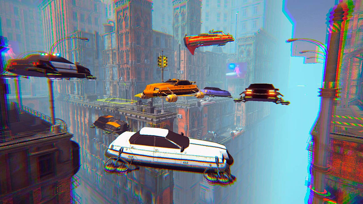 赛博出租车模拟器-Cyber Taxi Simulator-游戏截图-好玩游戏库