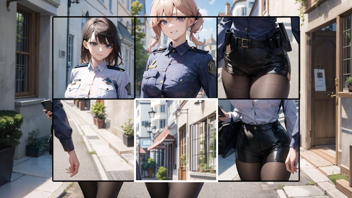 动漫女孩：热辣警察-Hentai Girls: Hot Police-游戏截图-好玩客