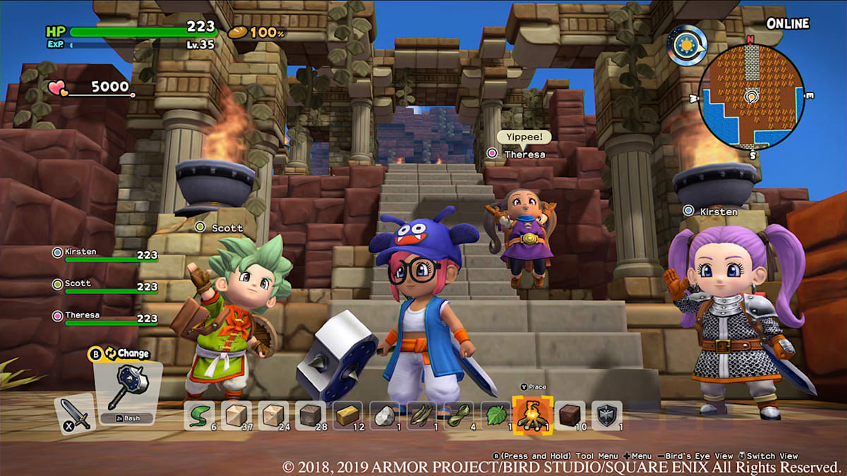 勇者斗恶龙：建造者2 （Dragon Quest Builders 2）破坏神席德与空荡岛游戏介绍-二次元共享站2cyshare