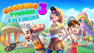 Cooking Tycoons 3: 3 in 1 Bundle