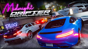 Midnight Drifter-Drift Racing Car Racing Driving Simulator 2023 Speed Games
