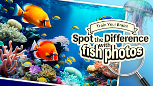 Train Your Brain! Spot the Difference with fish photos
