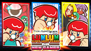 Pixel Game Maker Series LUNLUN SUPER HERO BABIES PLUS NEWGAMES